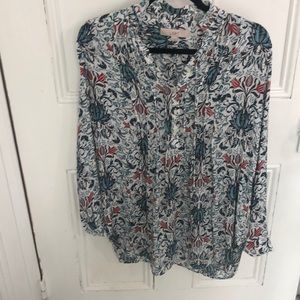 LOFT floral tunic